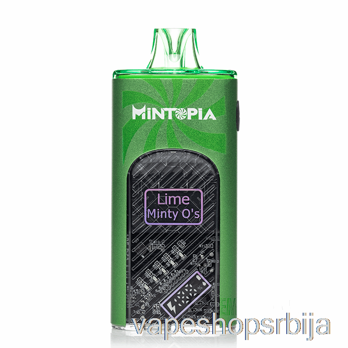 вапе без никотина минтопиа турбо 9000 за једнократну употребу лиме минти ос